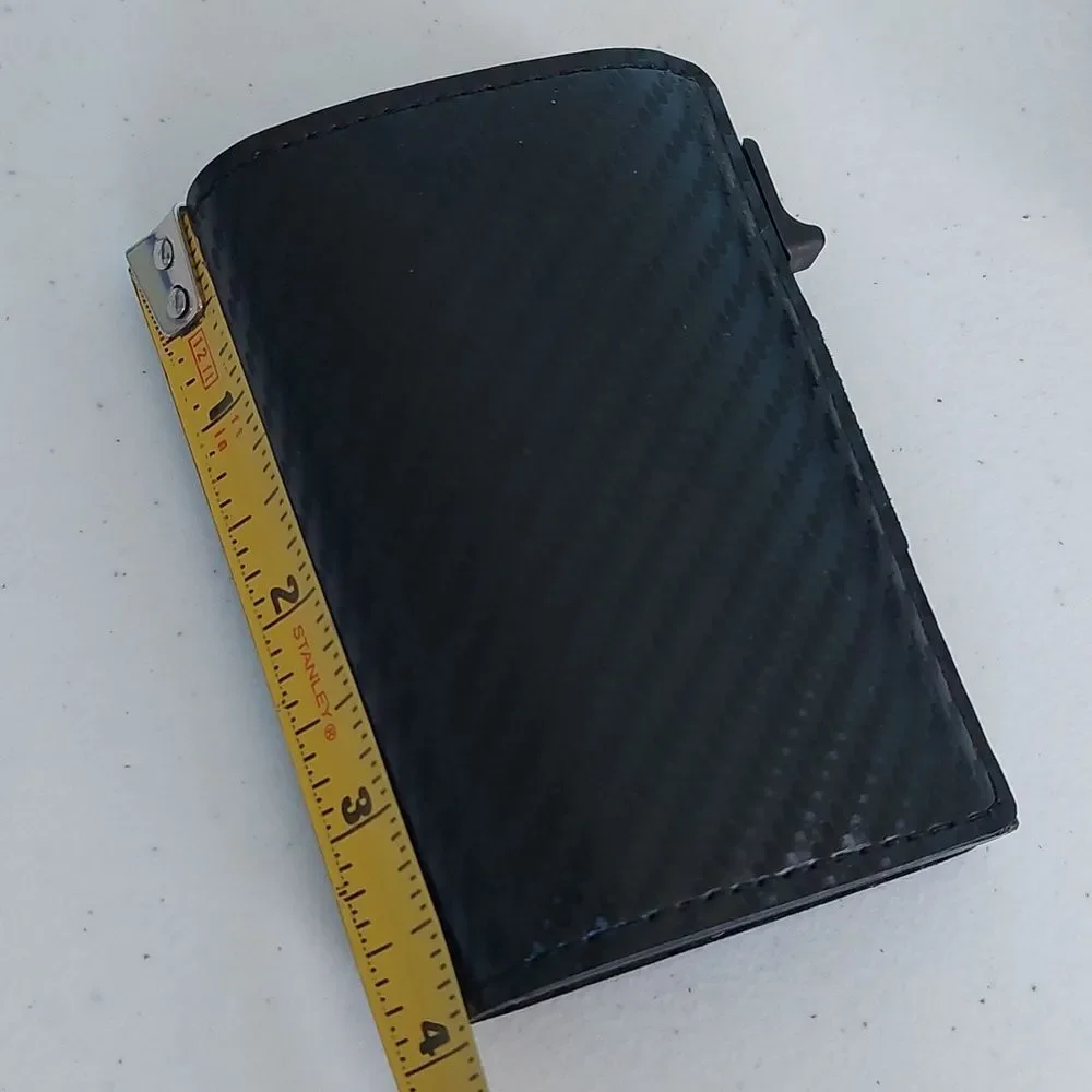 TagsMate Black Smart AirTag Mini Wallet RFID Protected New in Box